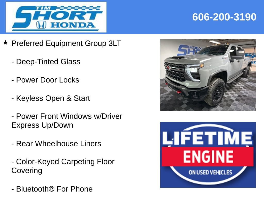 Used 2024 Chevrolet Silverado 2500 ZR2 w/ Technology Package image 8