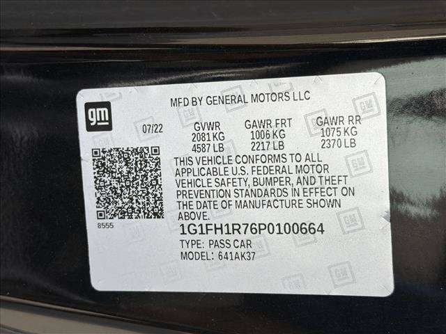 Used 2023 Chevrolet Camaro SS RWD image 5