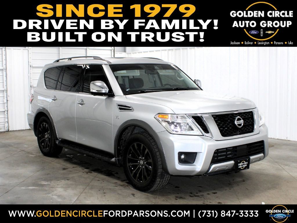Used 2018 Nissan Armada Platinum w/ Captain Seat Package image 1
