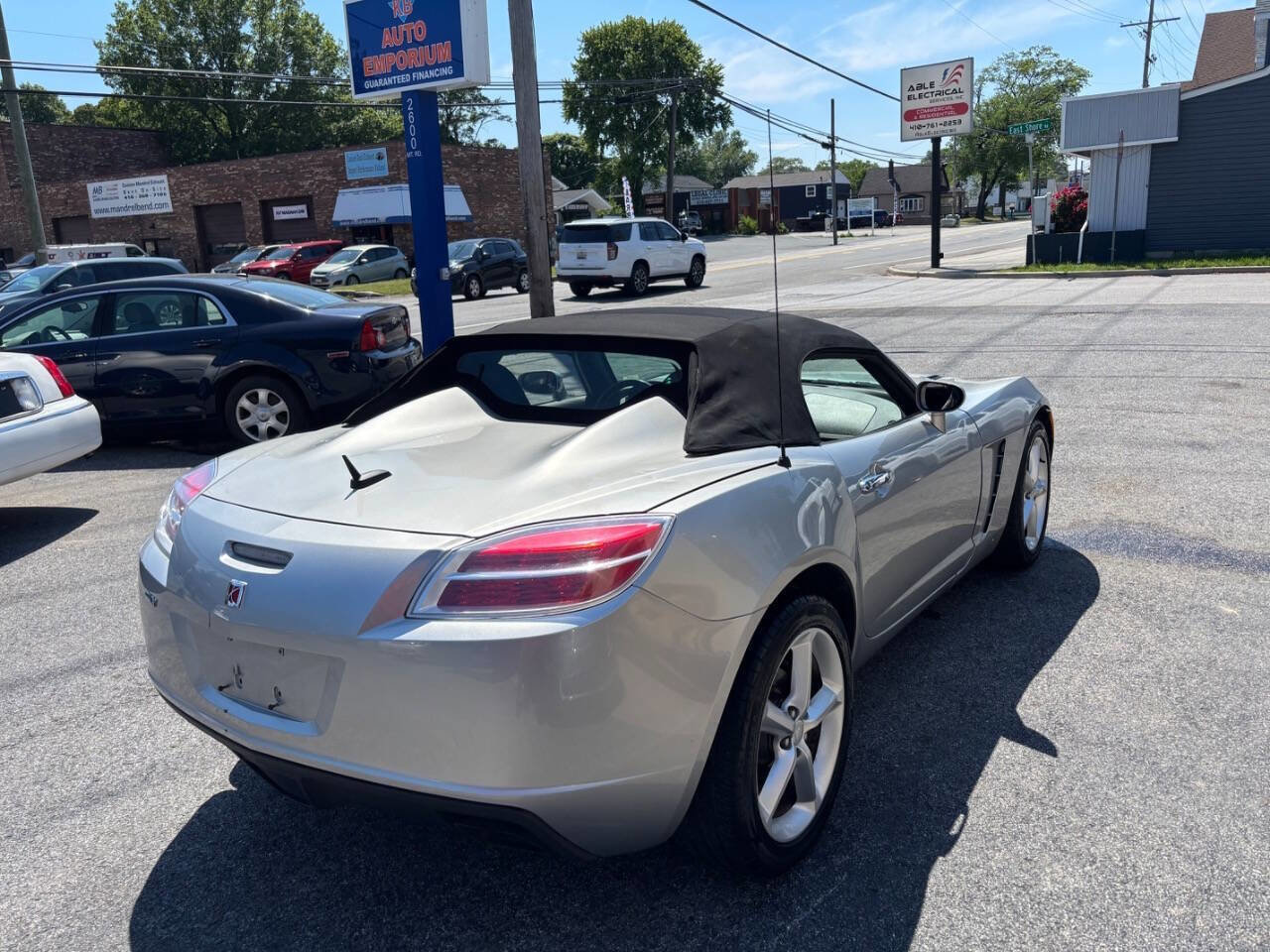 Used 2009 Saturn Sky w/ Premium Trim Package RWD image 3