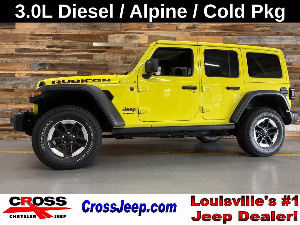 Used 2022 Jeep Wrangler Unlimited Rubicon w/ Steel Bumper Group