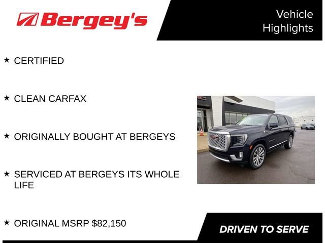 Certified 2021 GMC Yukon Denali w/ Denali Premium Package AWD/4WD image 4