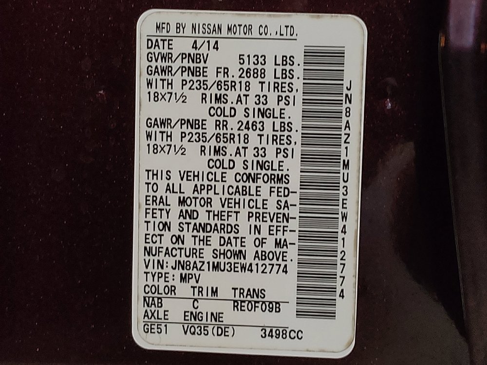 Used 2014 Nissan Murano SV FWD image 33