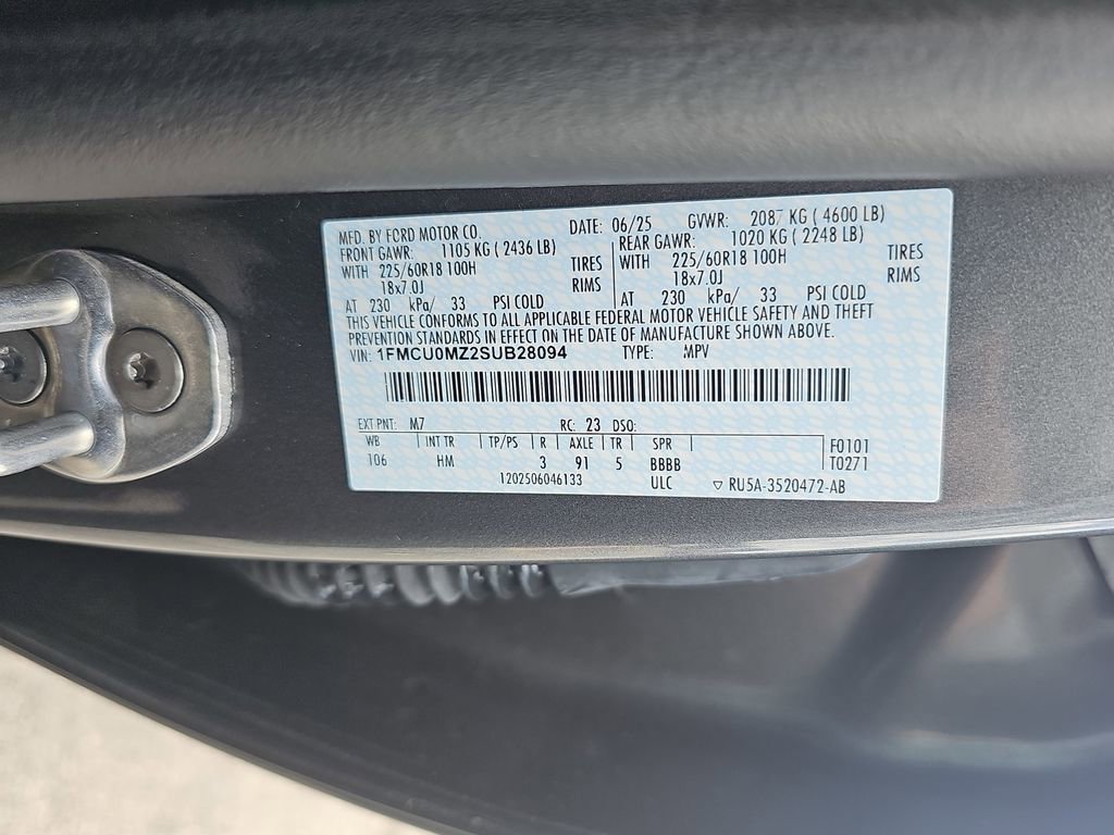 Used 2025 Ford Escape ST-Line w/ Equipment Group 301A FWD image 35