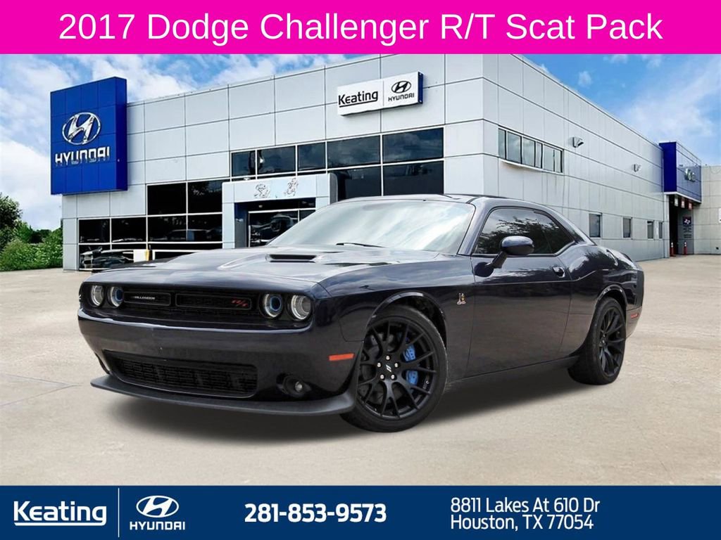Used 2017 Dodge Challenger R/T Scat Pack w/ Dynamics Package RWD image 1