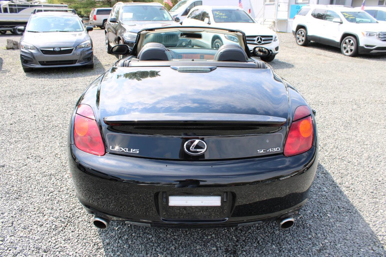 Used 2002 Lexus SC 430 Convertible RWD image 8