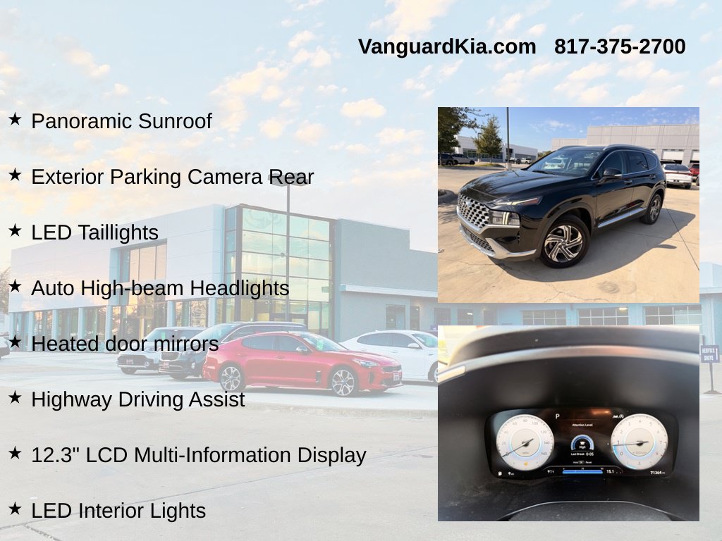 Used 2022 Hyundai Santa Fe SEL w/ Convenience + Premium Package AWD/4WD image 12