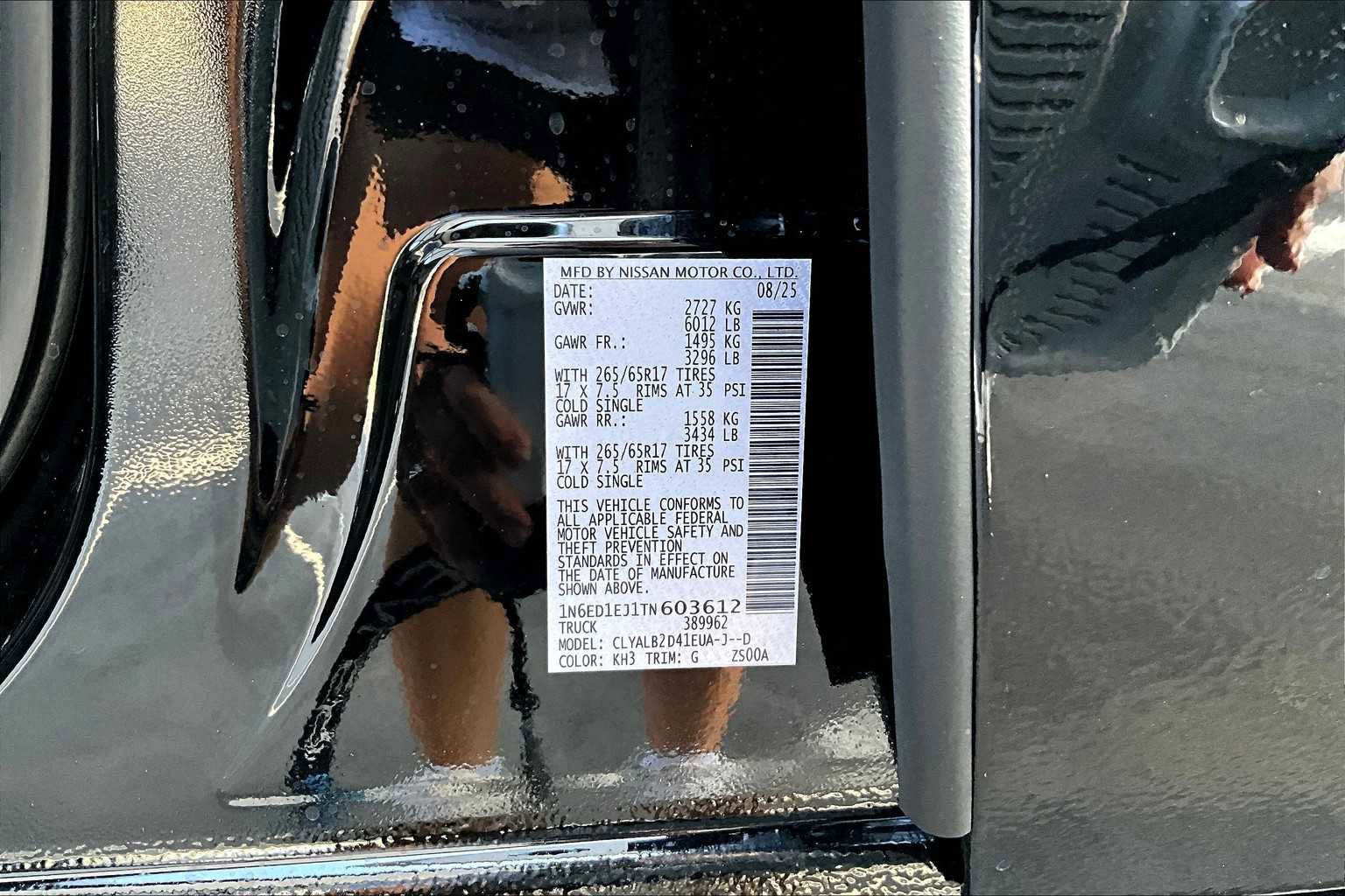 New 2026 Nissan Frontier SV image 22