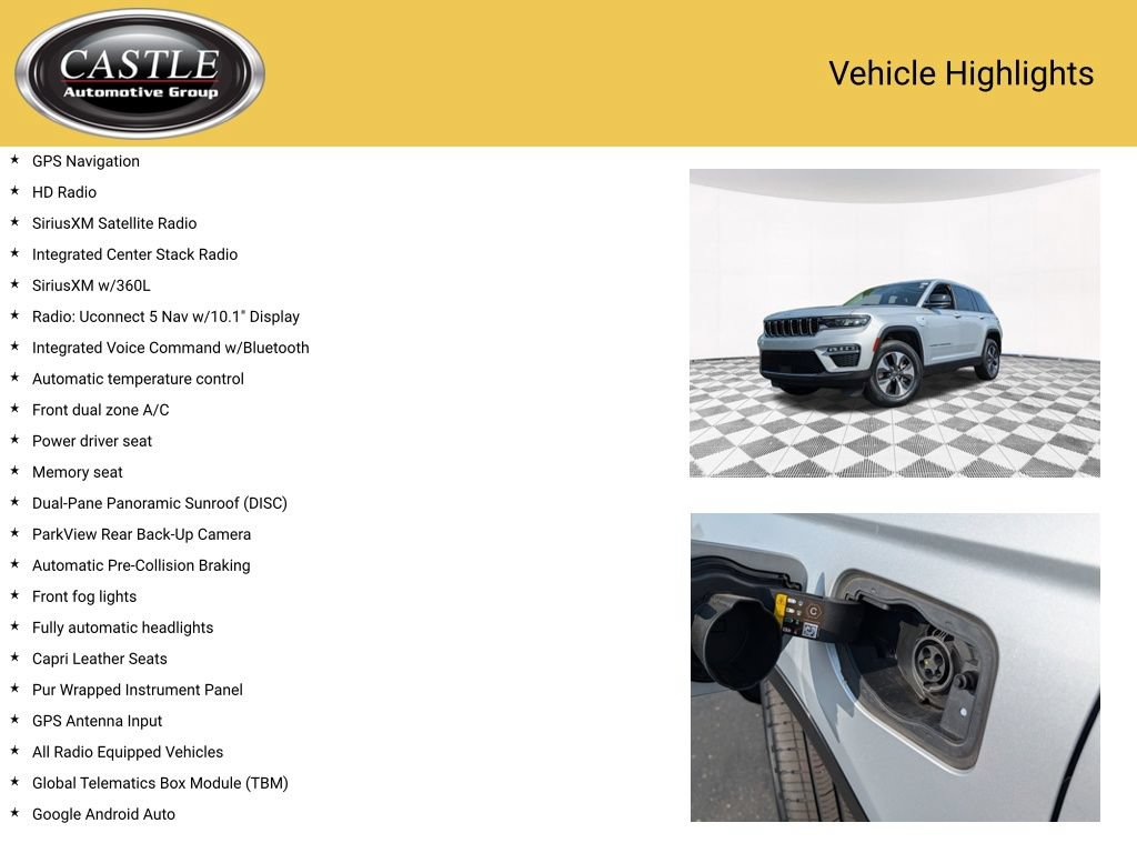 Used 2022 Jeep Grand Cherokee Limited 4xe AWD/4WD image 4