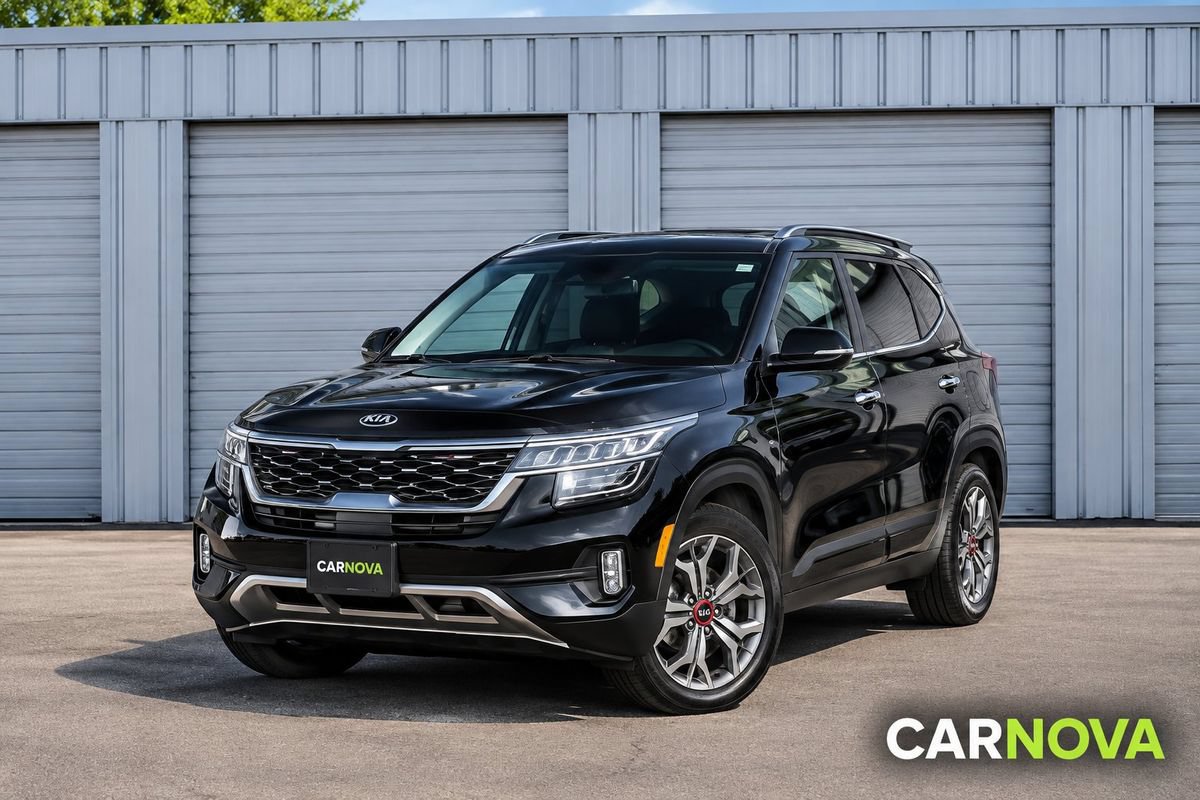 Used 2021 Kia Seltos SX w/ SX Sunroof Package AWD/4WD image 1