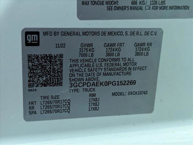 Used 2023 Chevrolet Silverado 1500 W/T w/ WT Value Package image 30