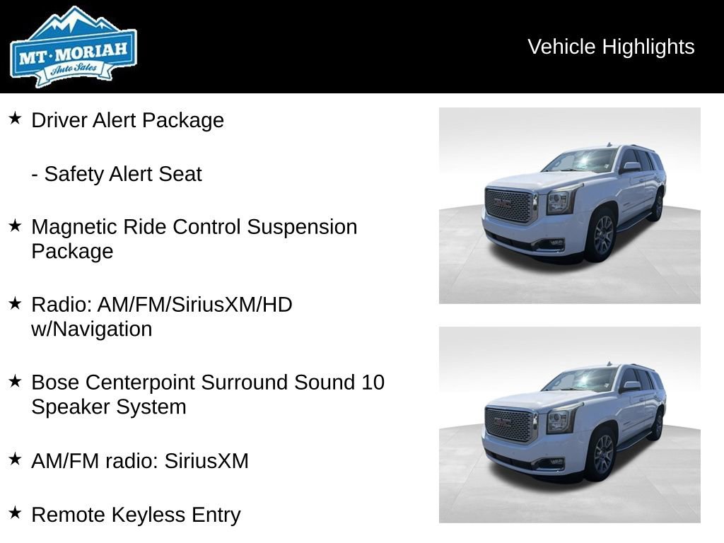 Used 2015 GMC Yukon Denali AWD/4WD image 14