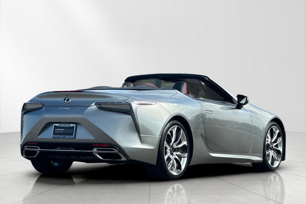 Certified 2021 Lexus LC 500 Convertible w/ Touring Package RWD image 7