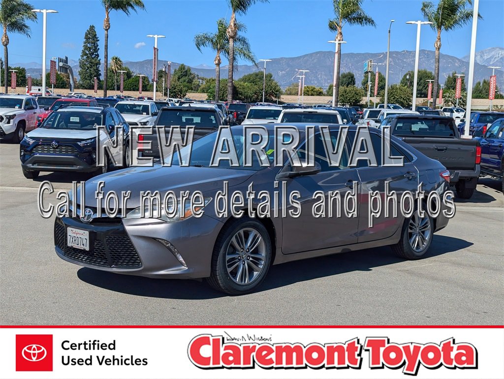 Used 2017 Toyota Camry SE