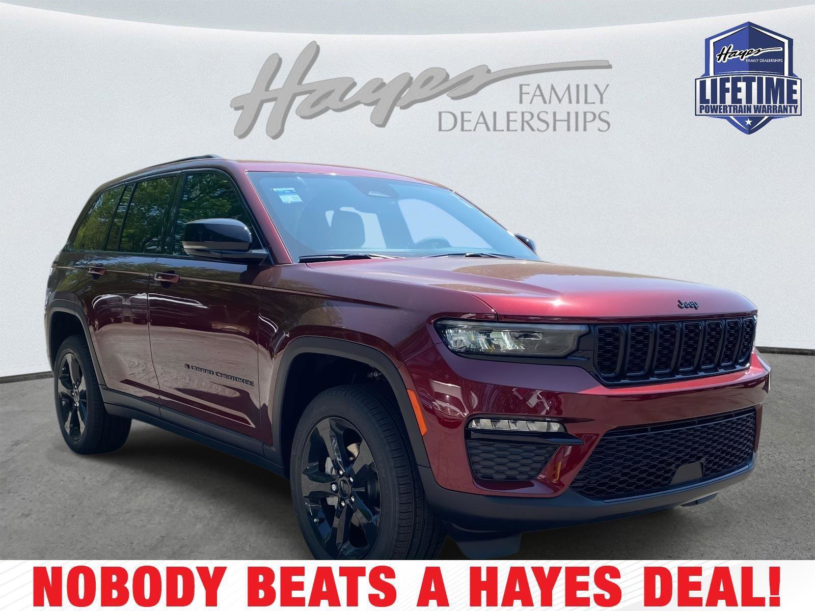 New 2025 Jeep Grand Cherokee Limited w/ Black Appearance Package