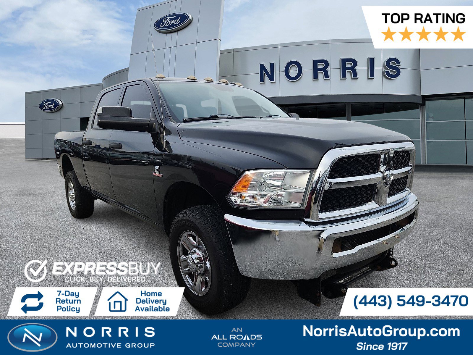 Used 2015 RAM 2500 Tradesman w/ Chrome Appearance Group image 1
