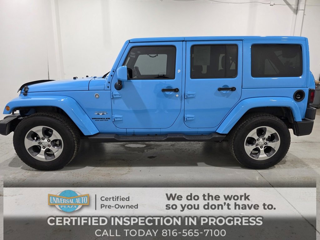 Used 2017 Jeep Wrangler Unlimited Sahara w/ Max Tow Package image 1