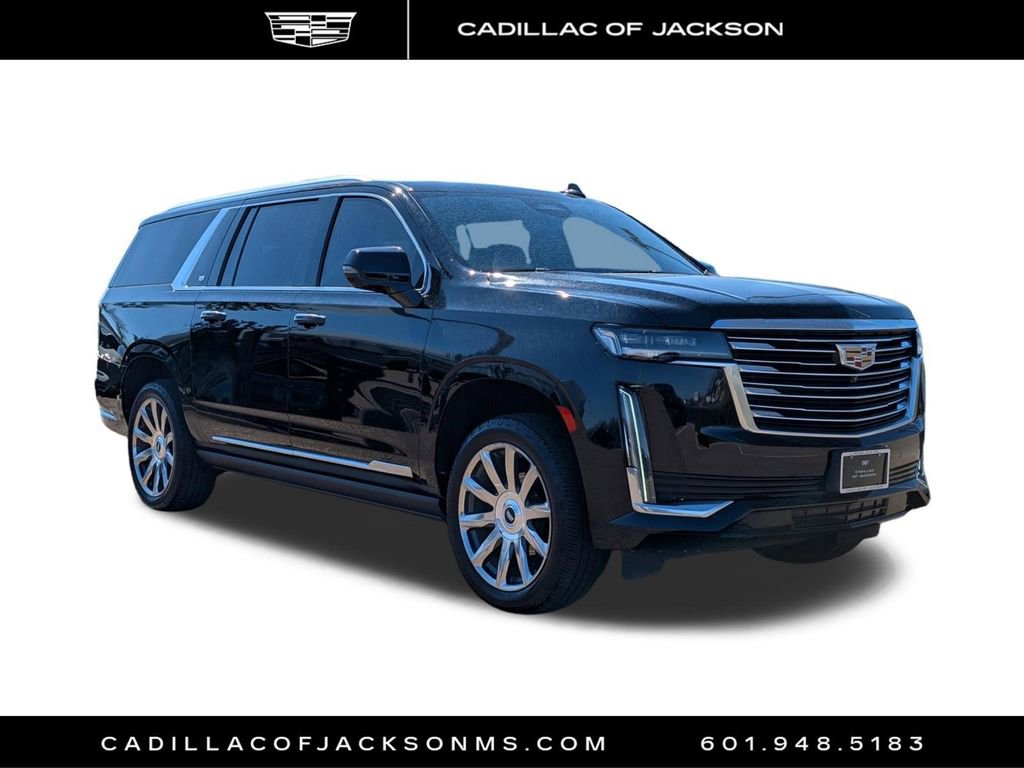 Used 2022 Cadillac Escalade ESV Premium Luxury Platinum w/ Heavy-Duty Trailer Package image 3