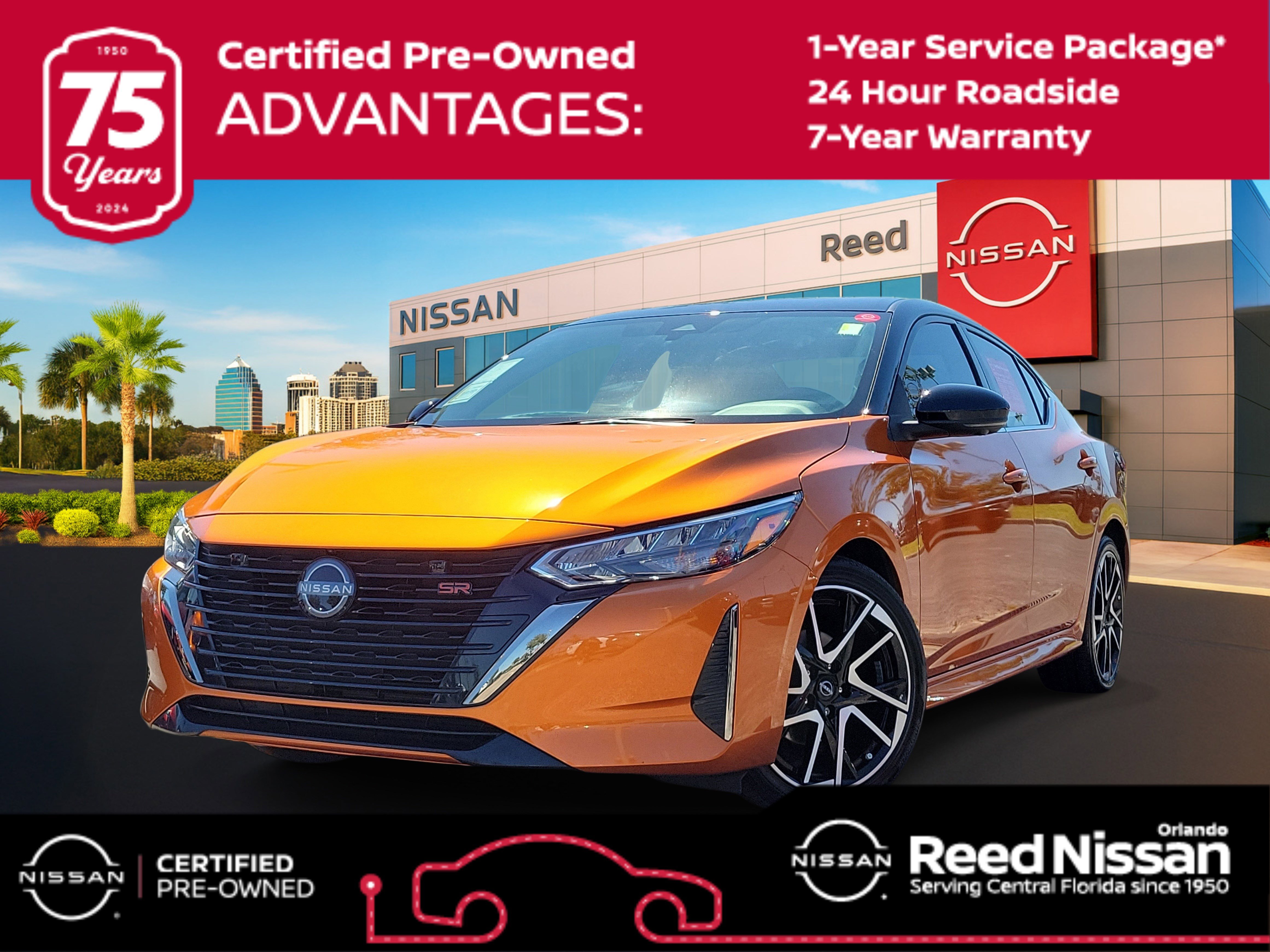 Certified 2024 Nissan Sentra SR w/ SR Premium Package image 1