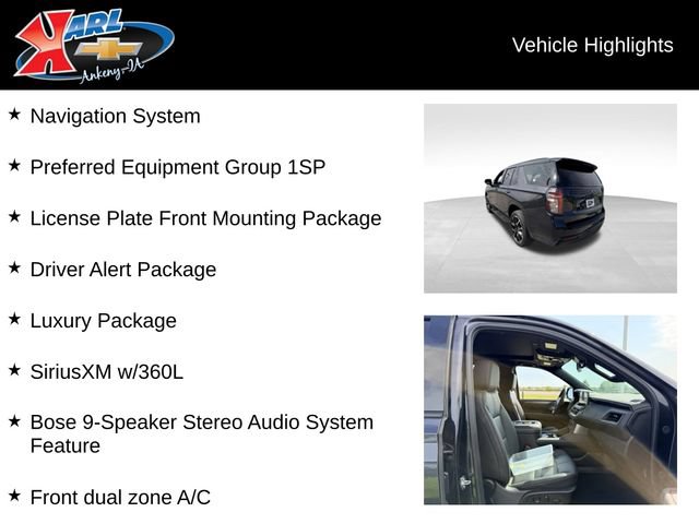 Certified 2024 Chevrolet Tahoe RST w/ Luxury Package AWD/4WD image 2