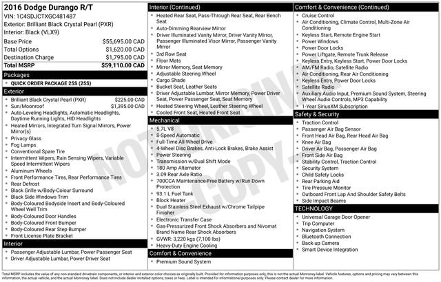 Used 2016 Dodge Durango R/T image 13