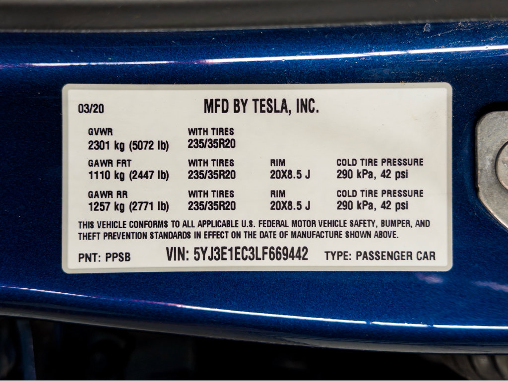 Used 2020 Tesla Model 3 Performance image 28