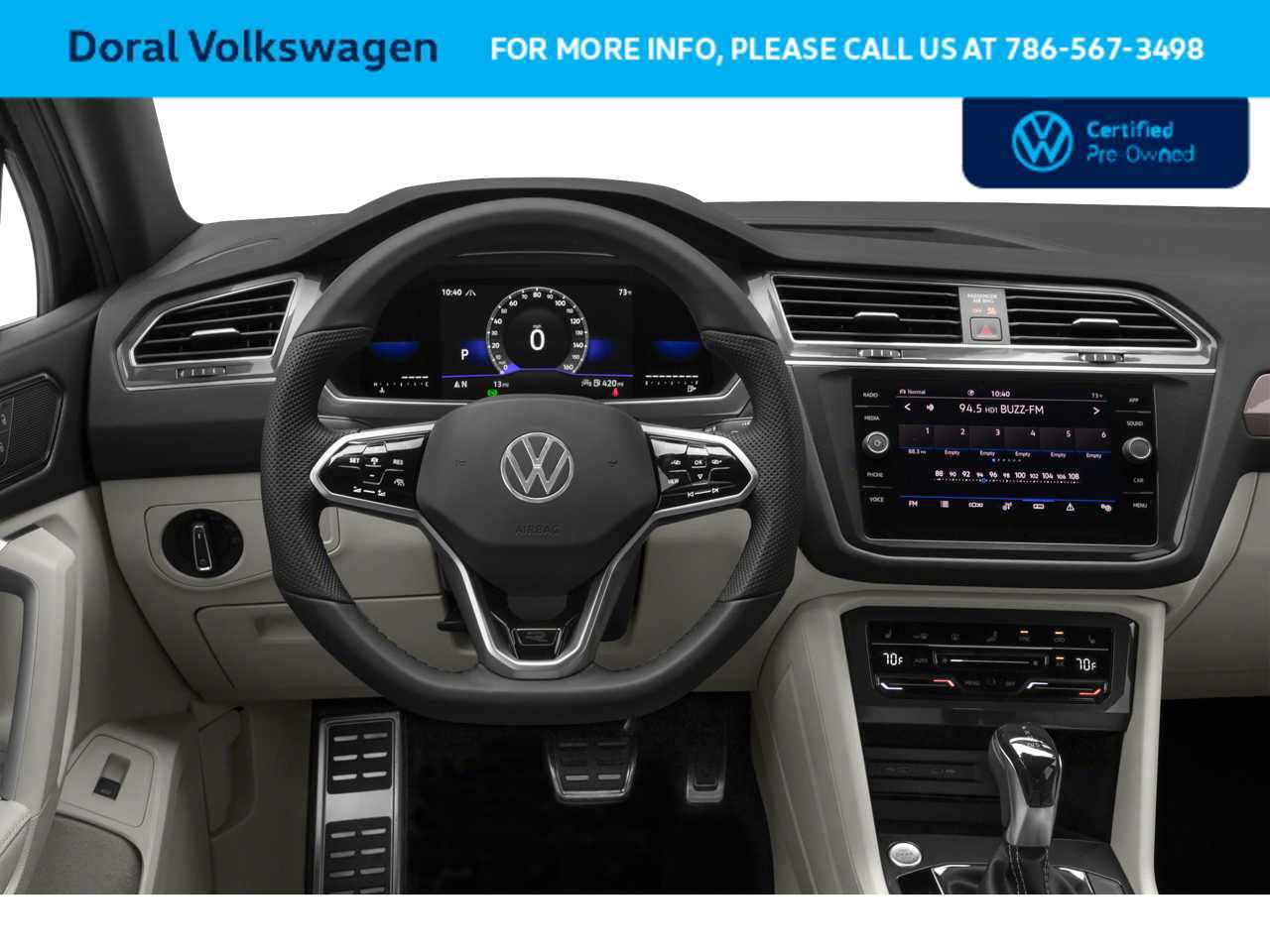 Certified 2022 Volkswagen Tiguan SE R-Line image 4