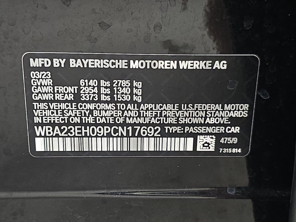 Certified 2023 BMW 740i RWD image 34