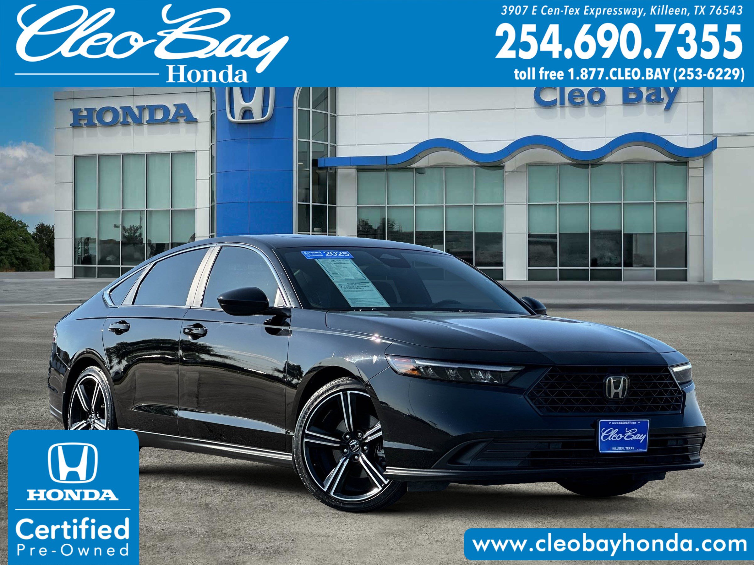 Certified 2025 Honda Accord Sport