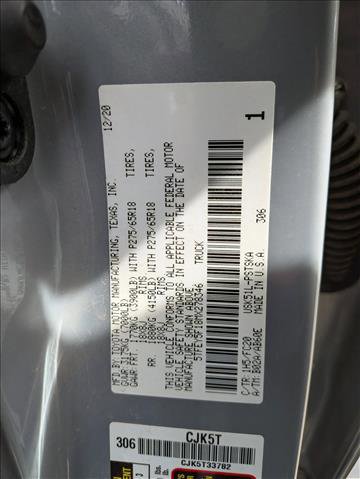 Used 2021 Toyota Tundra SR5 RWD image 15
