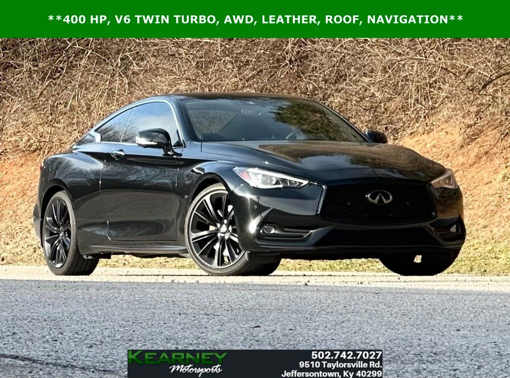 Used 2021 INFINITI Q60 Red Sport 400 w/ Cargo Package