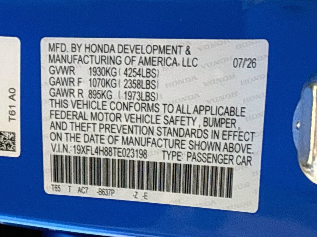 New 2026 Honda Civic Sport image 25