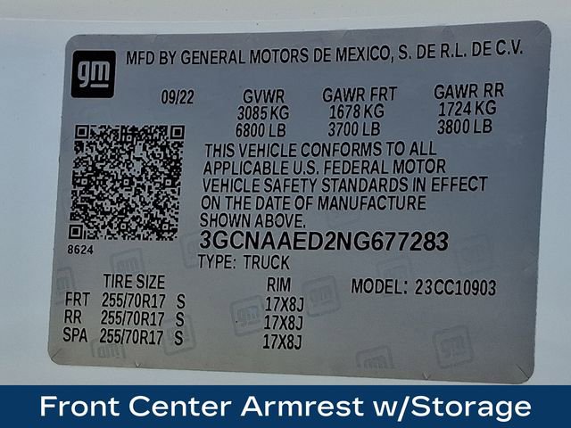 Used 2022 Chevrolet Silverado 1500 W/T RWD image 29