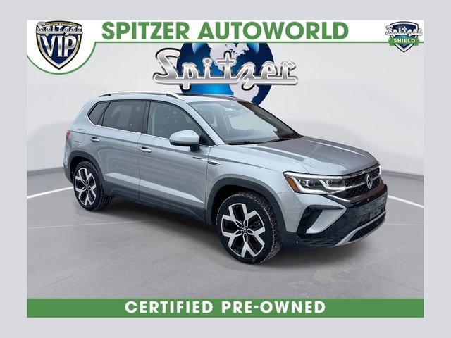 Used 2022 Volkswagen Taos SEL w/ Panoramic Sunroof Package