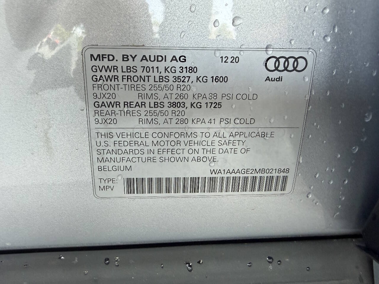Used 2021 Audi e-tron Premium w/ Convenience Plus Package AWD/4WD image 32
