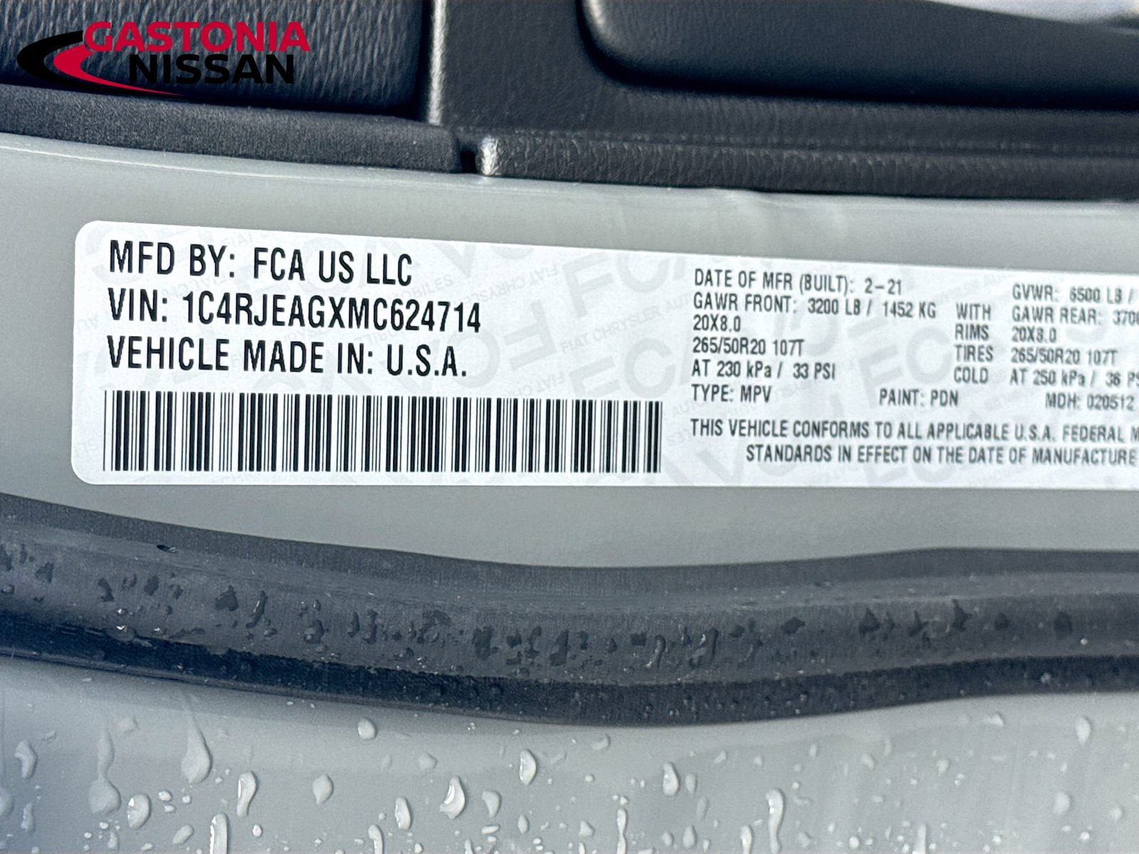 Used 2021 Jeep Grand Cherokee Laredo X image 39