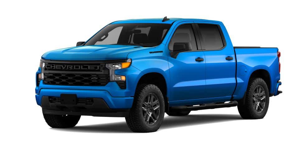 New 2026 Chevrolet Silverado 1500 Custom w/ Turbomax Blackout Package RWD image 22