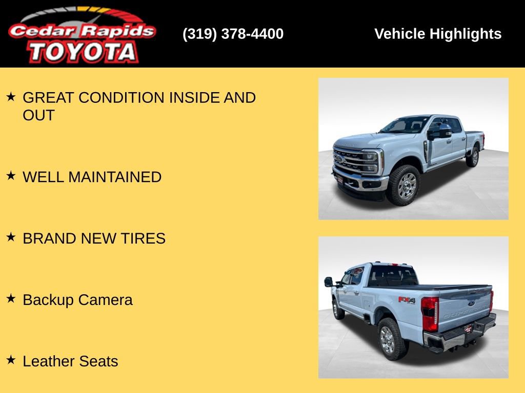 Used 2024 Ford F250 Lariat w/ Lariat Ultimate Package AWD/4WD image 8