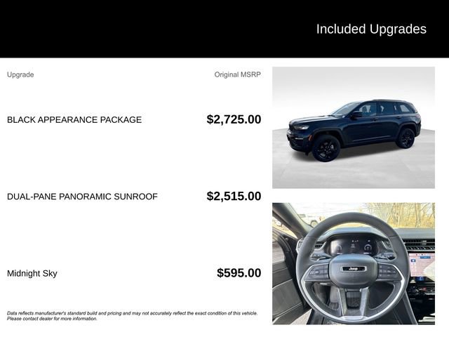 Used 2024 Jeep Grand Cherokee Limited w/ Black Appearance Package image 5