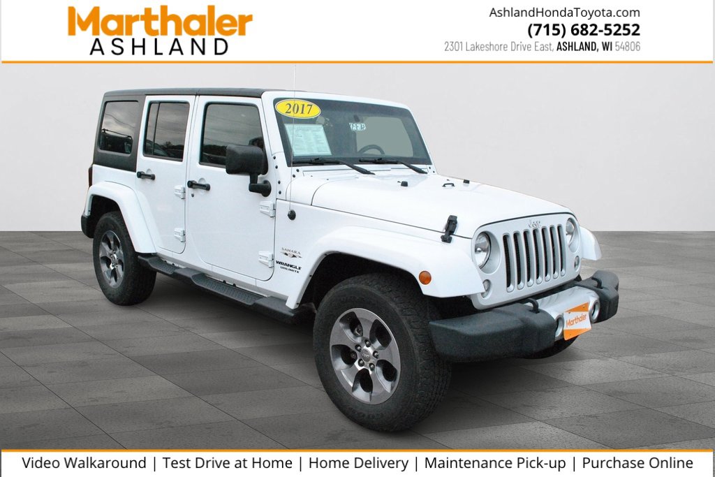 Used 2017 Jeep Wrangler Unlimited Sahara