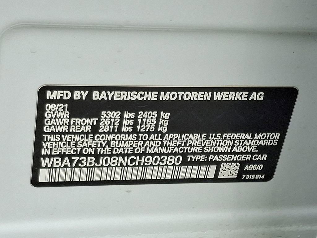 Used 2022 BMW 540i xDrive w/ Executive Package image 29