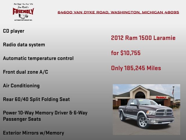 Used 2012 RAM 1500 Laramie image 10
