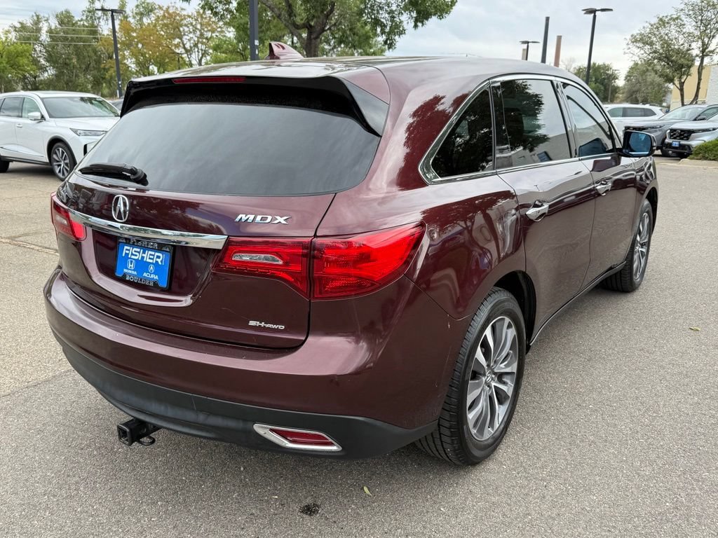 Used 2016 Acura MDX w/ Technology Package AWD/4WD image 4