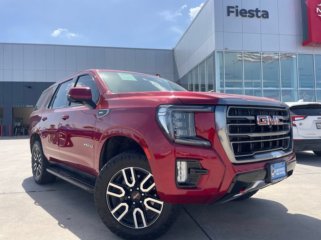 Used 2021 GMC Yukon AT4 w/ Rear Media and Nav Package