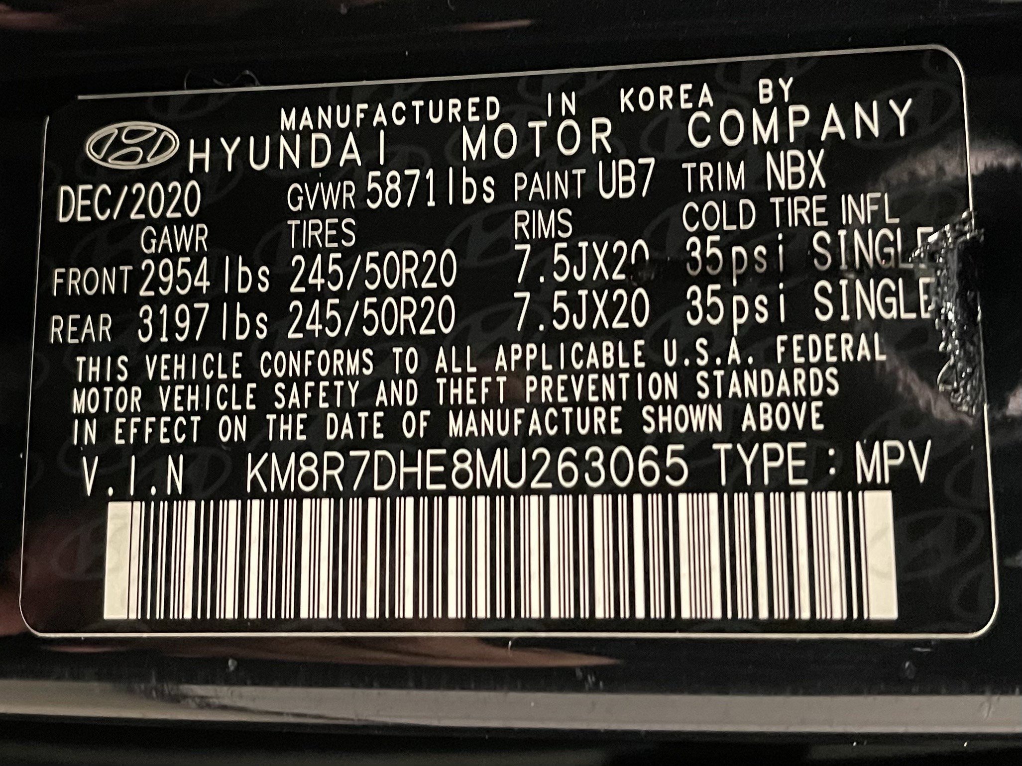 Used 2021 Hyundai Palisade Calligraphy w/ Cargo Package image 26