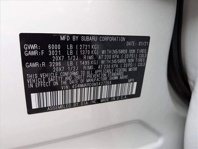 Used 2021 Subaru Ascent Touring w/ Popular Package #2A AWD/4WD image 27