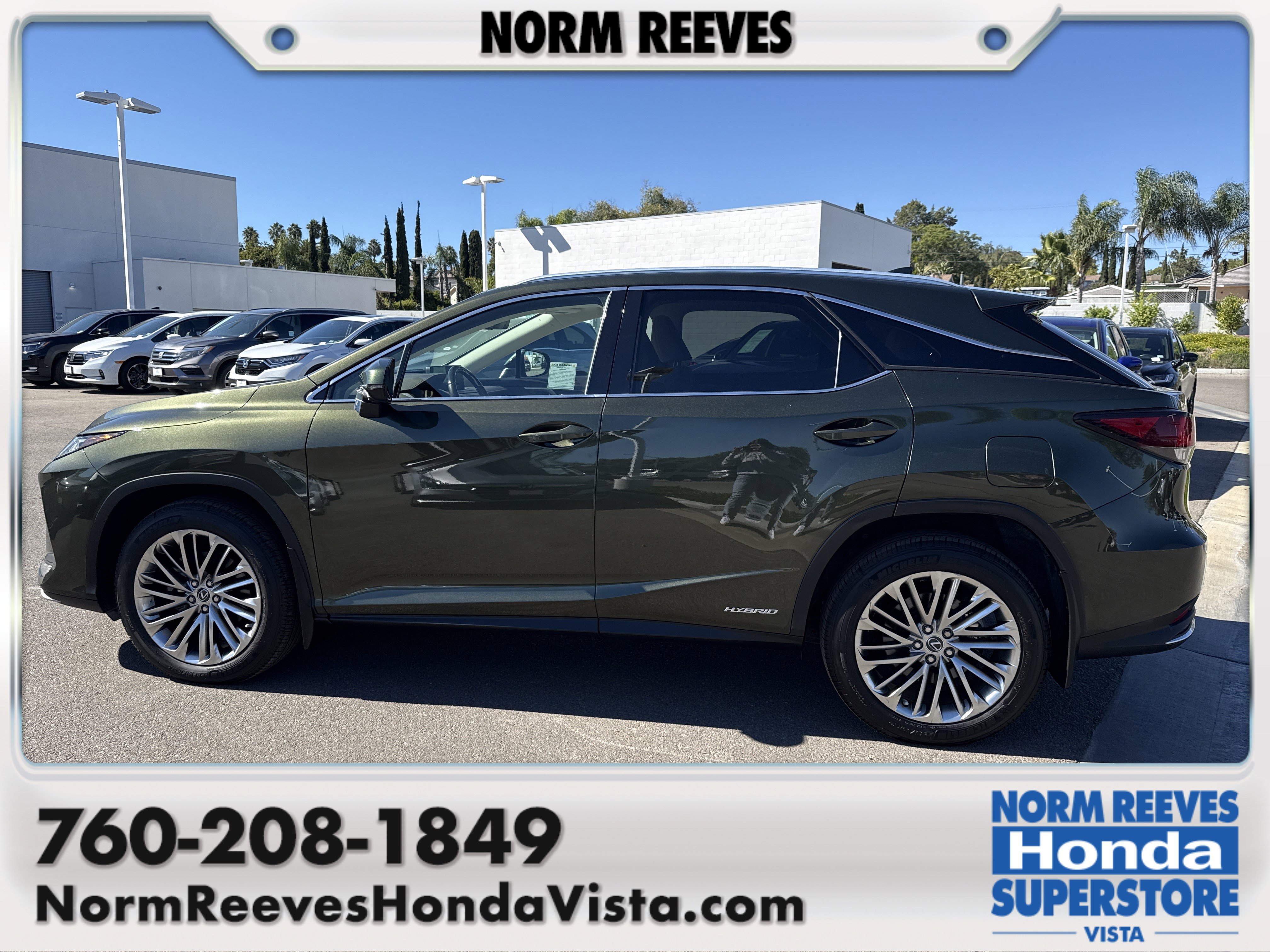 Used 2020 Lexus RX 450h AWD w/ Luxury Package