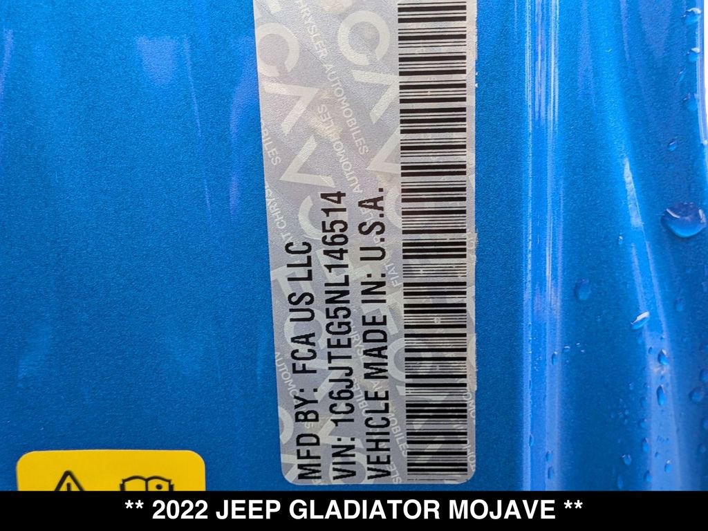Used 2022 Jeep Gladiator Mojave w/ LED Lighting Group image 30