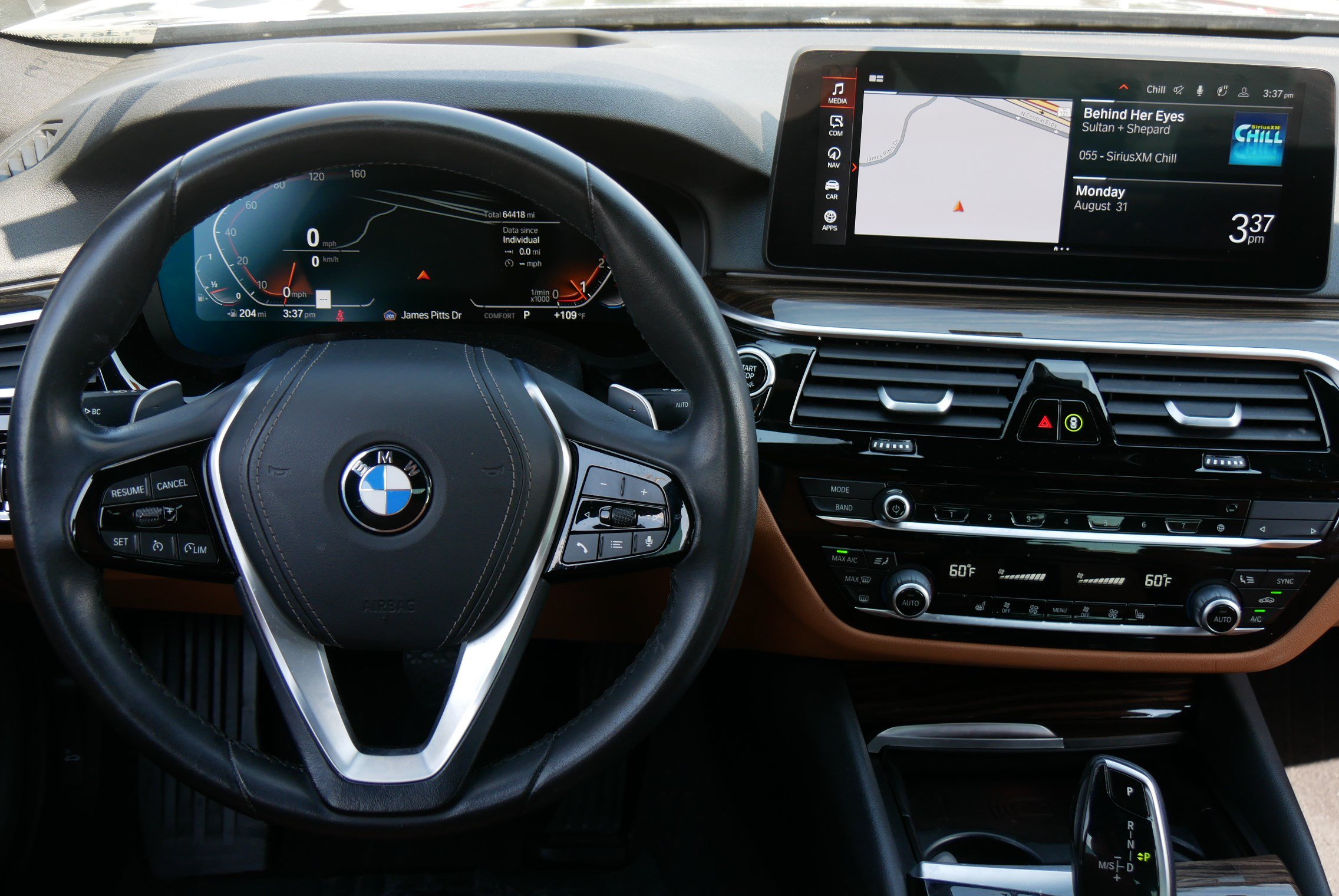 Used 2022 BMW 530i w/ Premium Package RWD image 16