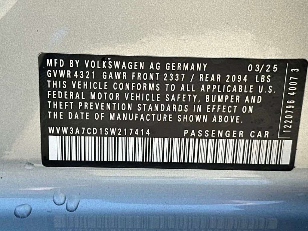 New 2025 Volkswagen GTI SE image 30